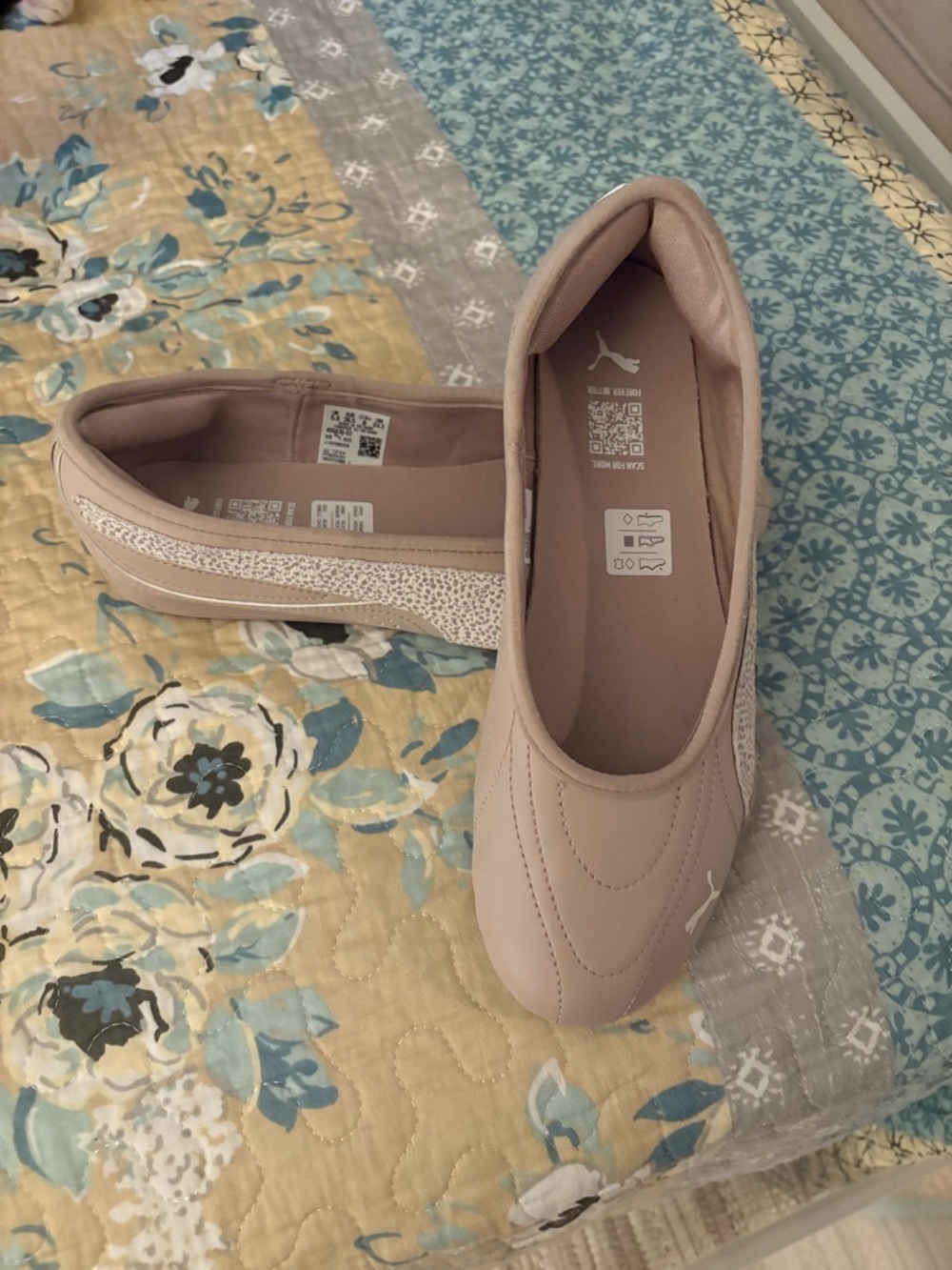 Puma Women’s Slip-On Sneakers in Blush